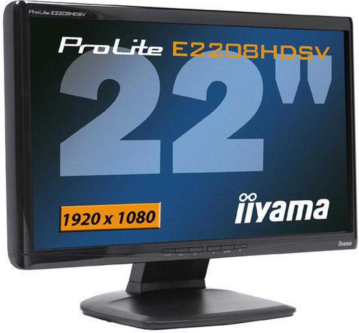 Iiyama ProLite E2208HDSV Zwart