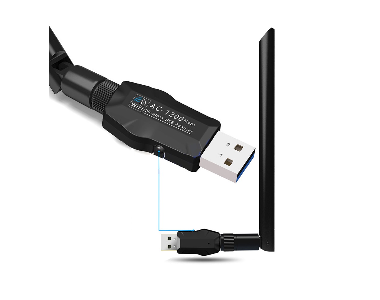 USB Wifi Dongle 1200 MB/s 5 GHz Dual-Band
