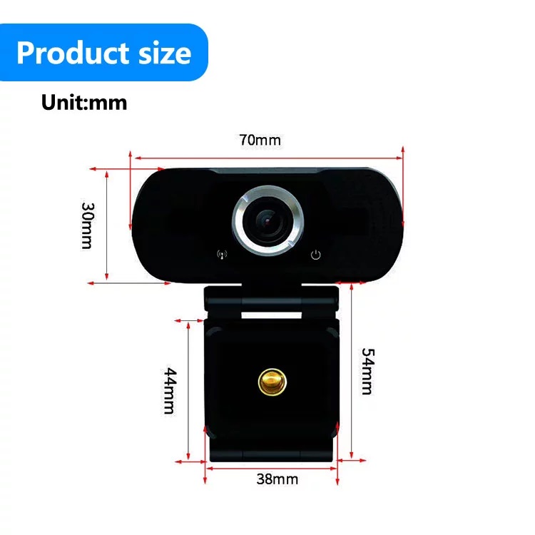 Robotsky Webcam Full-HD Webcam - Afbeelding 4