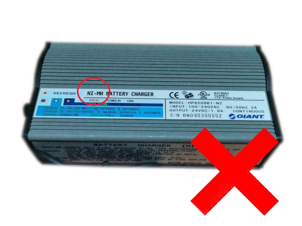 Giant Twist Go Double 26V Accu LI-ON Refurbished Oranje - Afbeelding 3