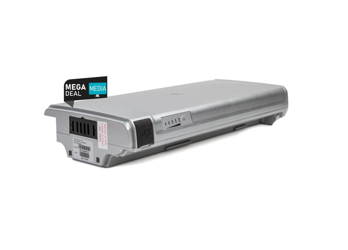 Sparta E-300 fietsaccu 36V 8.8 Ah 317 Wh zilver nieuw (ronde lader aansluiting 5pin)